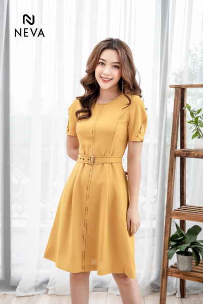 Váy đầm liền thân công sở đẹp phong cách mùa xuân hè 2019  Thời trang   Việt Giải Trí