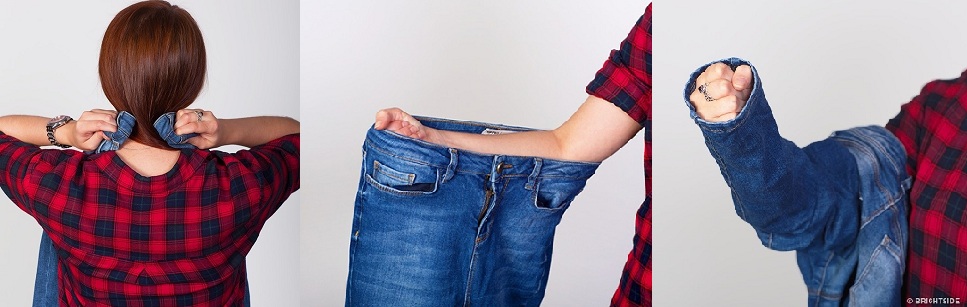 Cách đo chân váy jean bị rộng eo hay không mà chẳng cần phải thử đồ trước