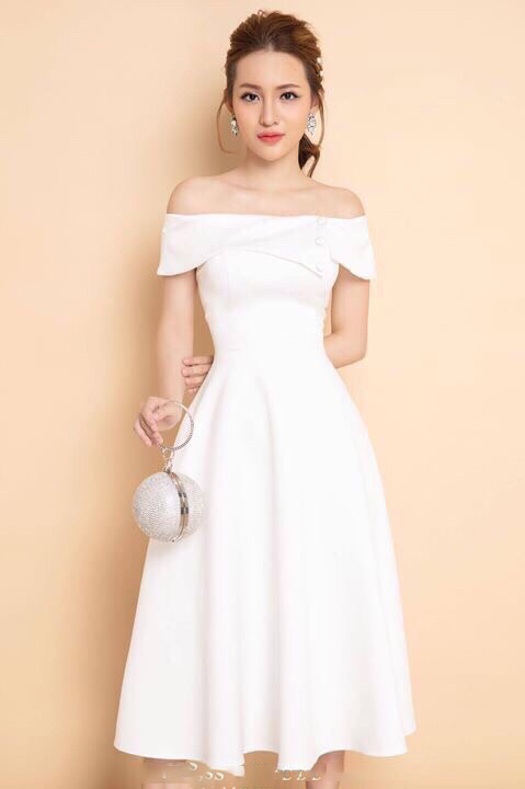 Khám phá hơn 80 váy đầm trắng dễ thương hay nhất  cdgdbentreeduvn