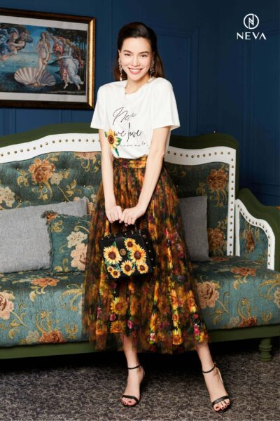 Alternative view of 20SNCVC024TR-015 Chân váy