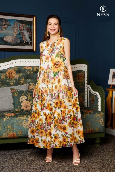 Alternative view of 20SNDKC174HT-016 Đầm kiểu