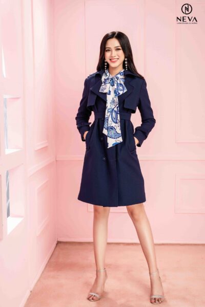 Alternative view of Áo trench coat 20F2W710214T018