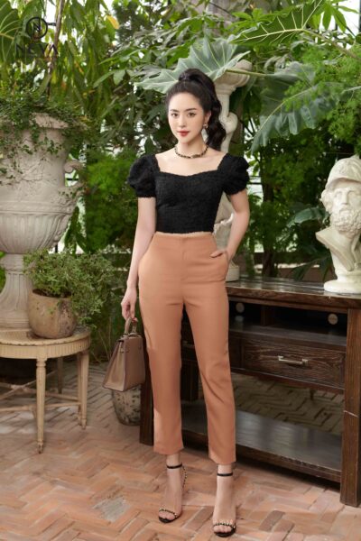 Alternative view of Quần baggy basic 22S2W220520T022