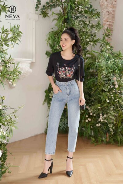 Alternative view of Quần Jeans 22S4W250007T014