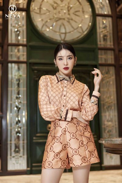 Alternative view of Sooc in logo Neva camel 22S2W200547H019