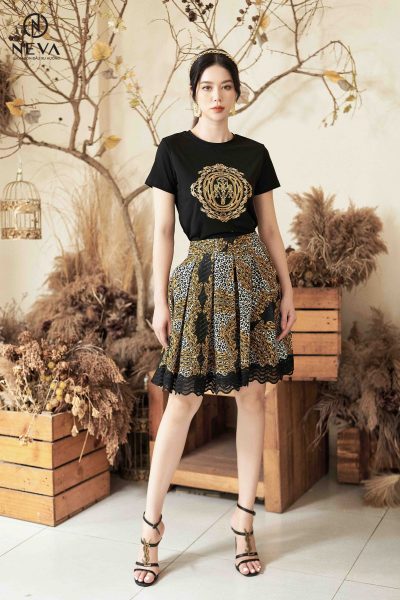 Alternative view of Phông ô tròn baroque 22S2W500579T011