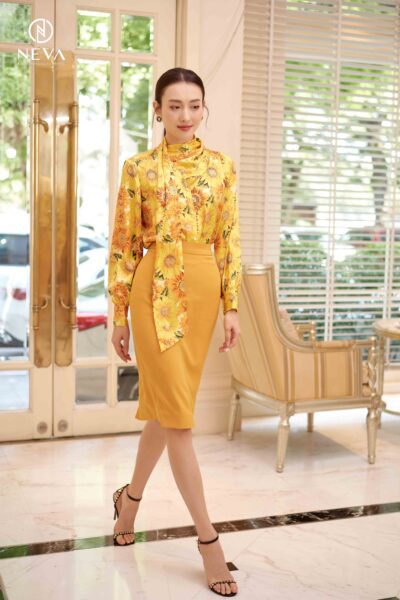 Alternative view of Juyp bút chì màu vàng mustard 22F2W310643T013