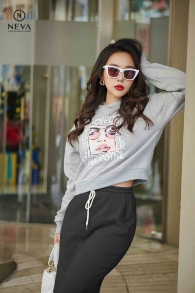 Alternative view of Chân váy nỉ 22F5W320651T011