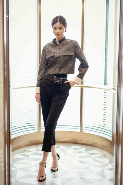 Alternative view of Quần dài 22F2W220667T011