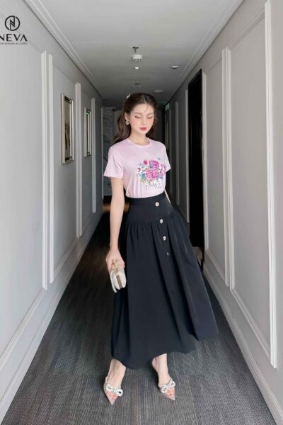 Alternative view of Chân váy 23S3W300735H011