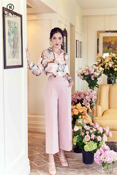 Sơ mi in hoa 4 cánh Neva 22S2W140626H019