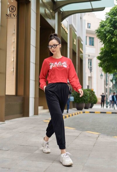 QUẦN jogger li gấu 21F2W220450T011