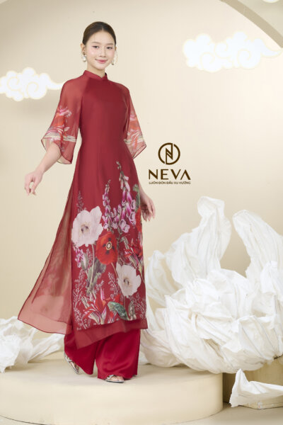 Áo dài Túc Ngô 24S1W660002H012