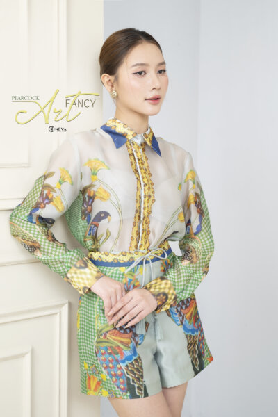 Alternative view of Quần sooc Fancy 24S1W200001H014