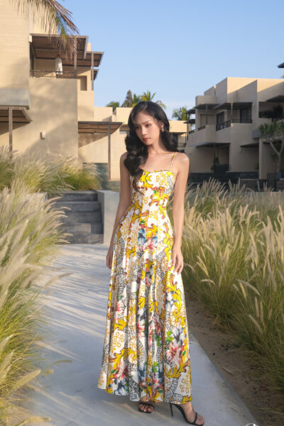 Alternative view of Đầm Luxurious Maxi 24S1W420001H013