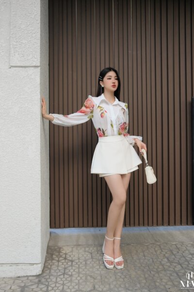 Alternative view of Chân váy Pure brilliance 24S1W320020T010