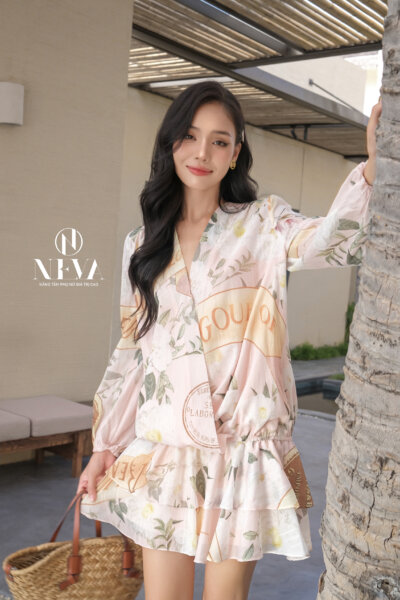 Đầm 𝗦𝘄𝗲𝗲𝘁 𝗘𝗹𝗲𝗴𝗮𝗻𝘁 𝗗𝗿𝗲𝘀𝘀 24S1W440029H019