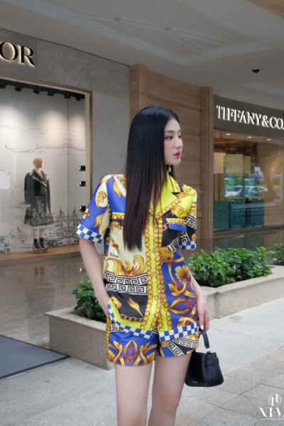 Alternative view of Quần sooc Golden Song's Variation 24S1W200011H016