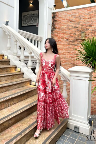 Alternative view of Đầm Unforgettable scent 24S1W420006H012