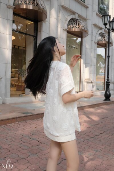 Alternative view of Chân váy Aradhya 24S1W300032H010