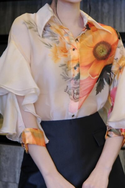 Alternative view of Chân váy Donatella 24S1W300009T011