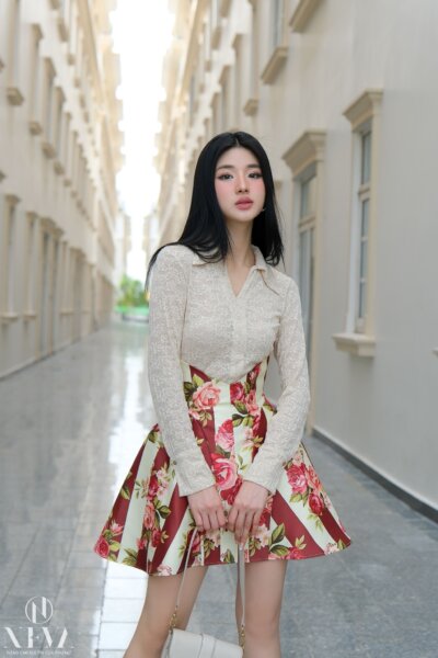 Chân váy Floral 24S1W300063H012