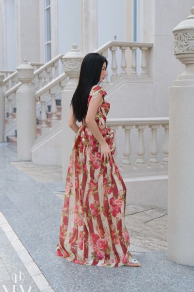 Alternative view of Đầm The Queen of Rose 24S1W460051H012