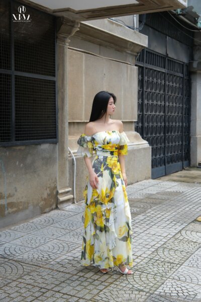 Alternative view of Đầm Keep your eye on the prize 24S1W421001H013