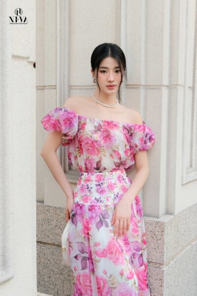 Alternative view of Áo sơ mi trễ vai Essential Wool 24S1W132001H021