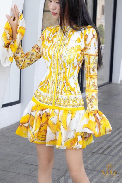 Alternative view of Đầm Crown of Glory 24S1W440071H013