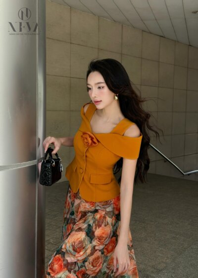 Áo kiểu Eternal Bloom 24S1W120061T013