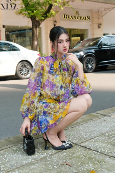 Đầm Twilight Garden 24S1W440802H016