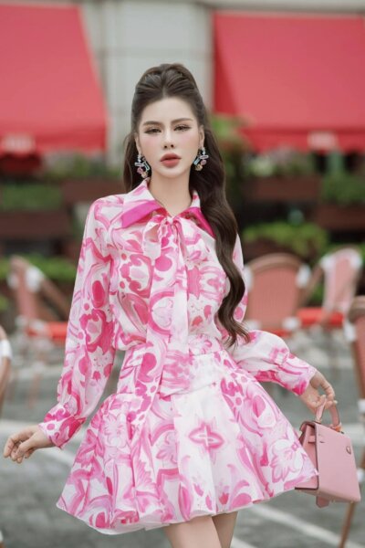 Alternative view of Chân váy Pink Radiance 24S1W302061H021