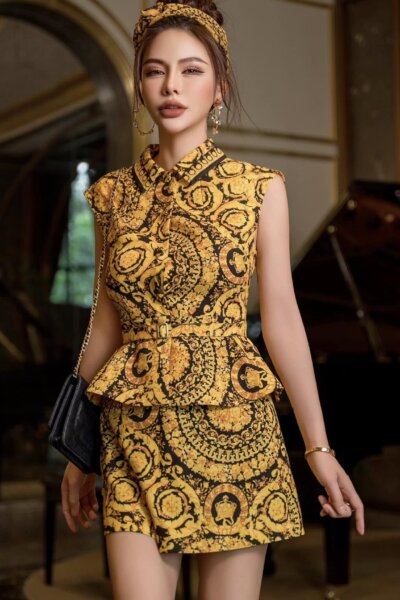 Alternative view of Chân váy mini A basic Majestic Mirage 25S1W301003H013