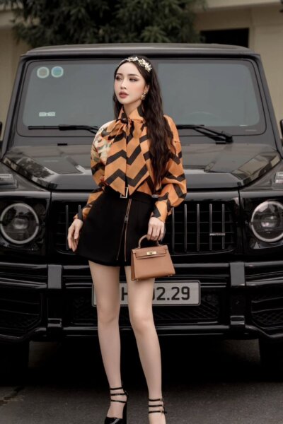 Alternative view of Quần sóc giả chân váy Mini A Radiance 25S1W303003H013