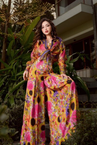 Quần xuông cạp liền Firefly Reverie 25S1W229001H017