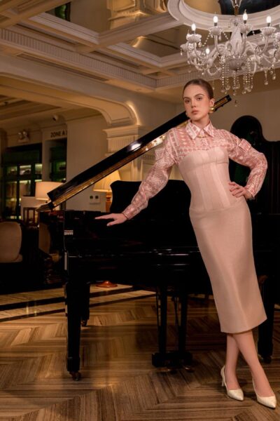 Alternative view of Đầm cúp ngực corset Grâce Secrète 25S1W420510T022